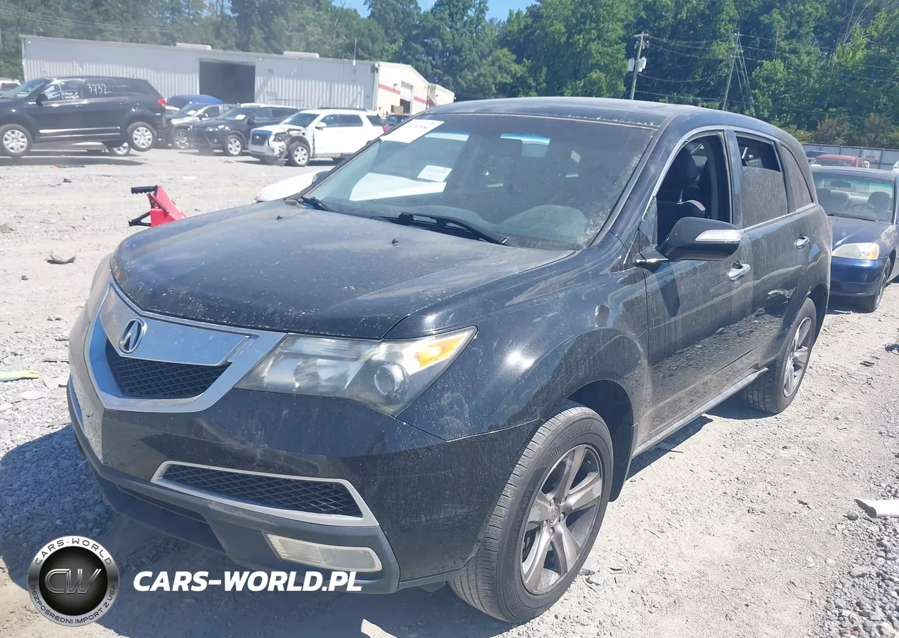 2012 Acura Mdx VIN:2HNYD2H29CH533709 - 2