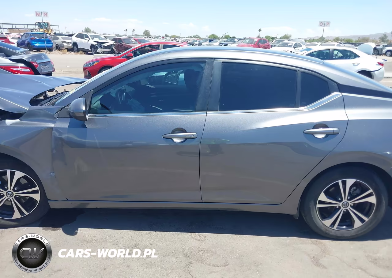 2021 Nissan Sentra Sv Xtronic Cvt VIN:3N1AB8CV9MY255880 - 14