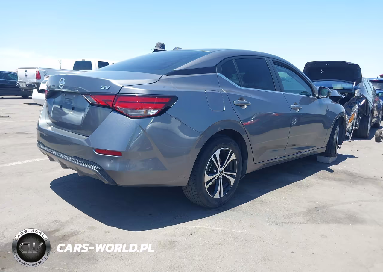 2021 Nissan Sentra Sv Xtronic Cvt VIN:3N1AB8CV9MY255880 - 4