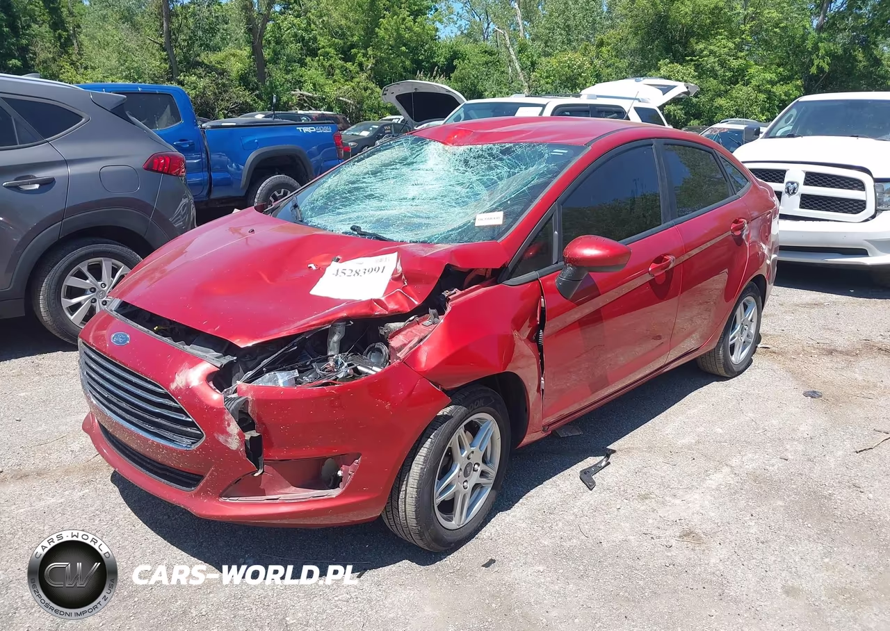 2019 Ford Fiesta Se VIN:3FADP4BJ7KM141406 - 2