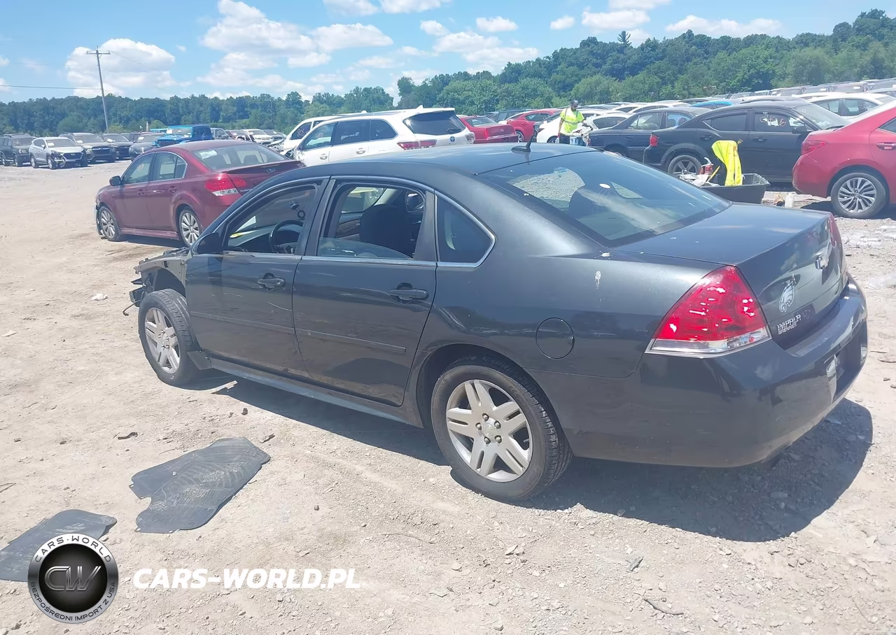 2013 Chevrolet Impala Lt VIN:2G1WG5E36D1168217 - 3