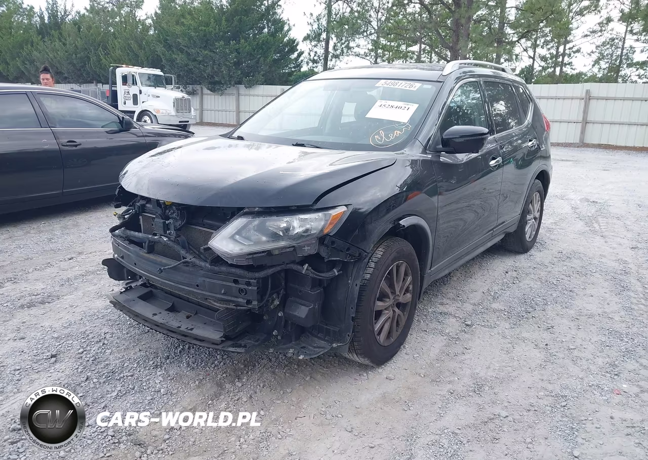2017 Nissan Rogue Sv VIN:KNMAT2MVXHP603828 - 2