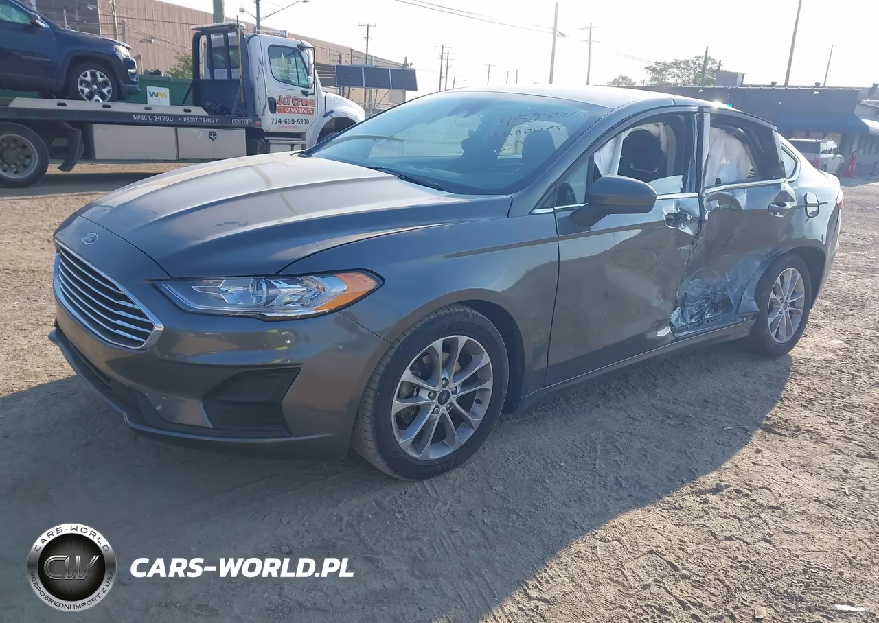 2020 Ford Fusion Se VIN:3FA6P0HD2LR109941 - 2