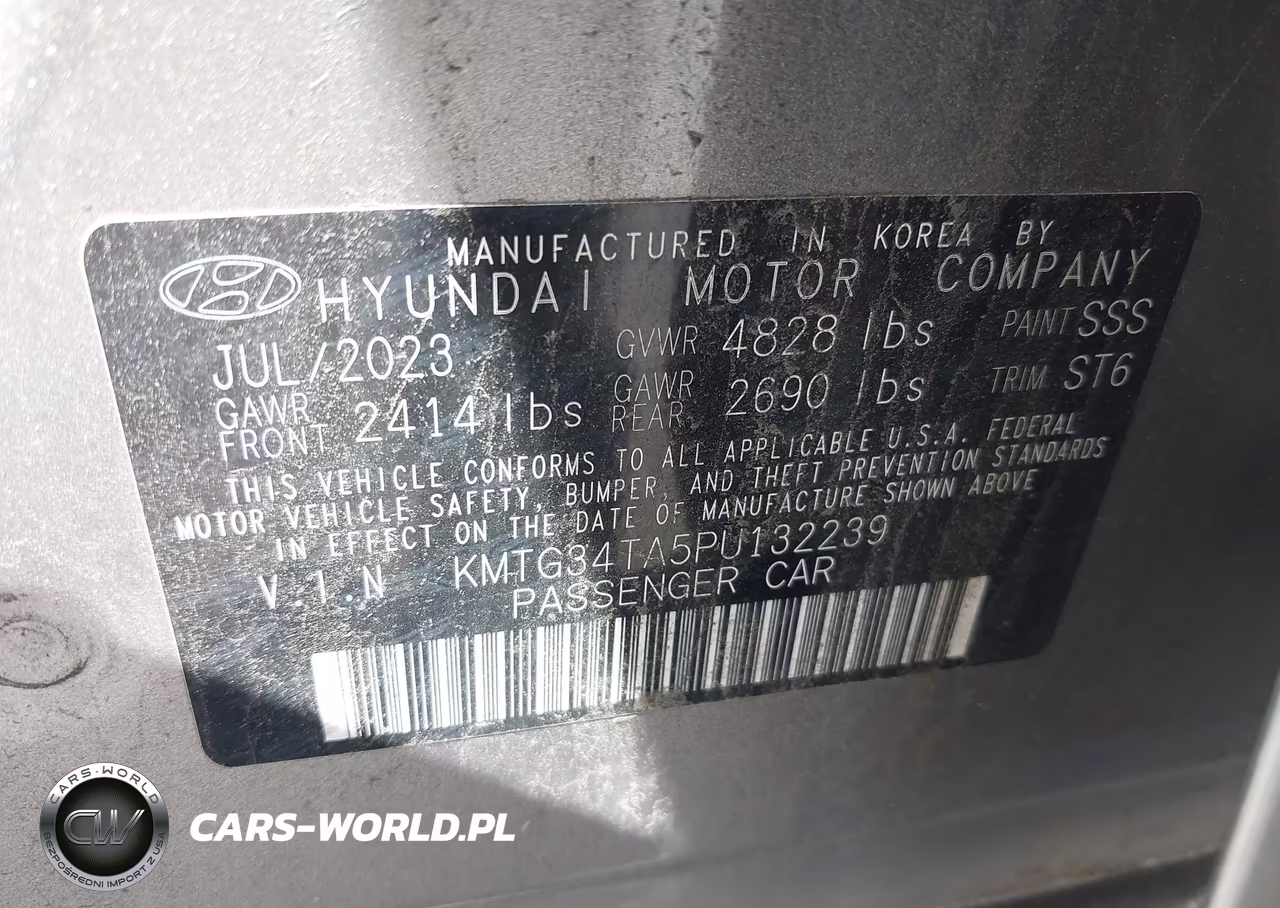 2023 Genesis G70 2.0T Awd VIN:KMTG34TA5PU132239 - 9
