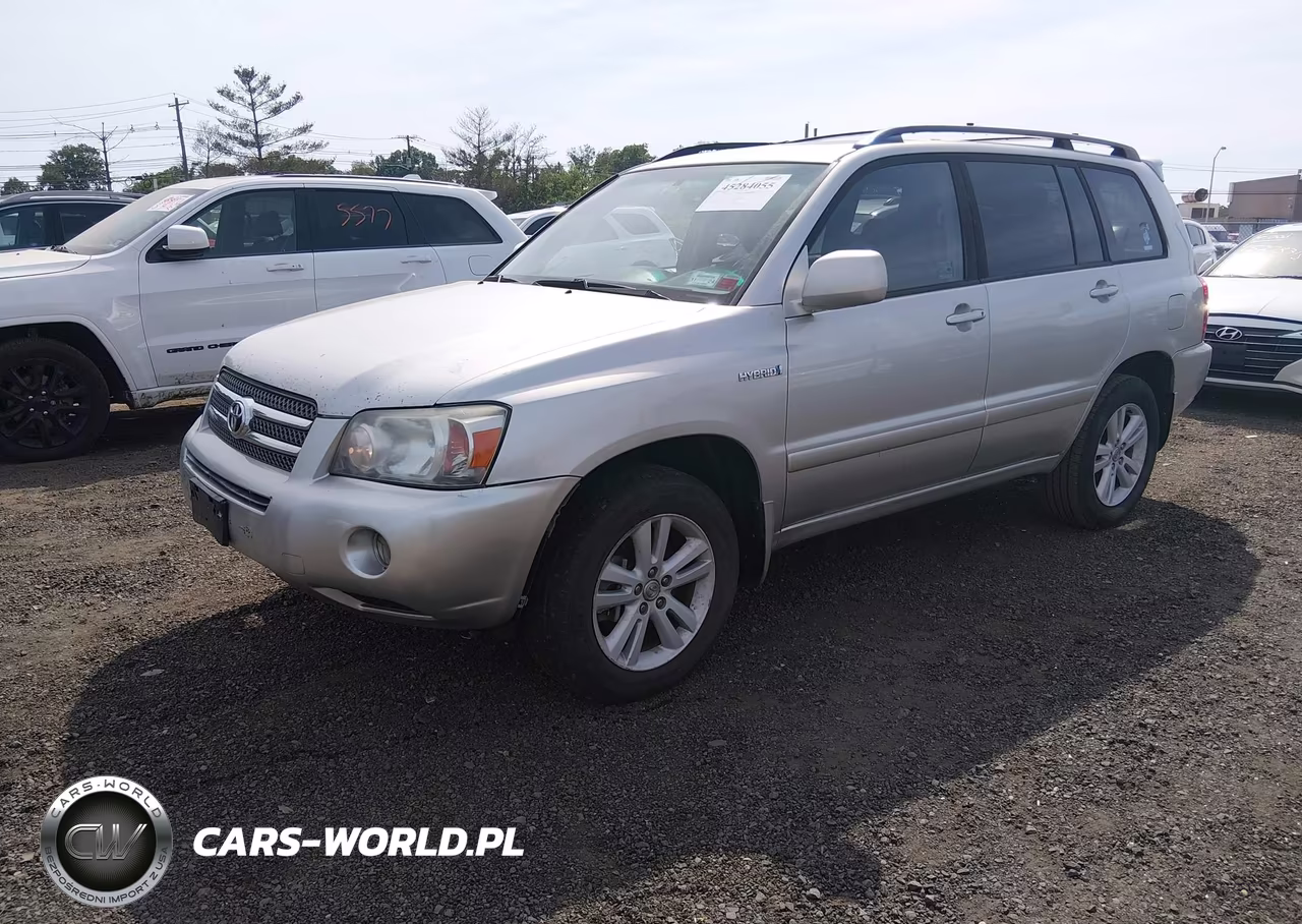 2007 Toyota Highlander Hybrid V6 VIN:JTEEW21A070041662 - 2