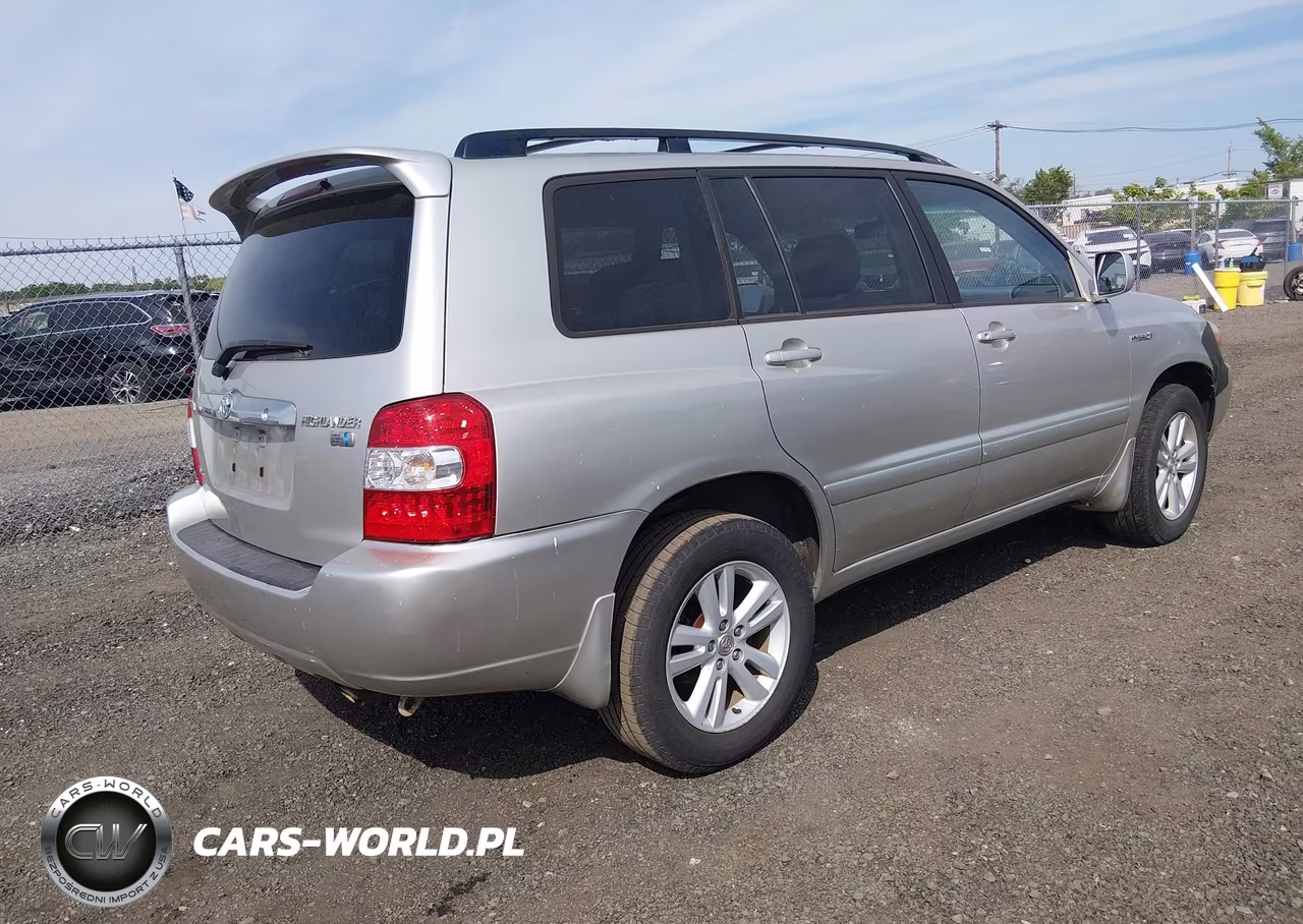 2007 Toyota Highlander Hybrid V6 VIN:JTEEW21A070041662 - 4