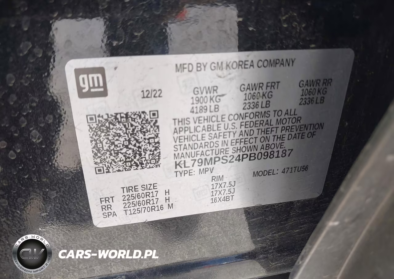 2023 Chevrolet Trailblazer Fwd Lt VIN:KL79MPS24PB098187 - 9