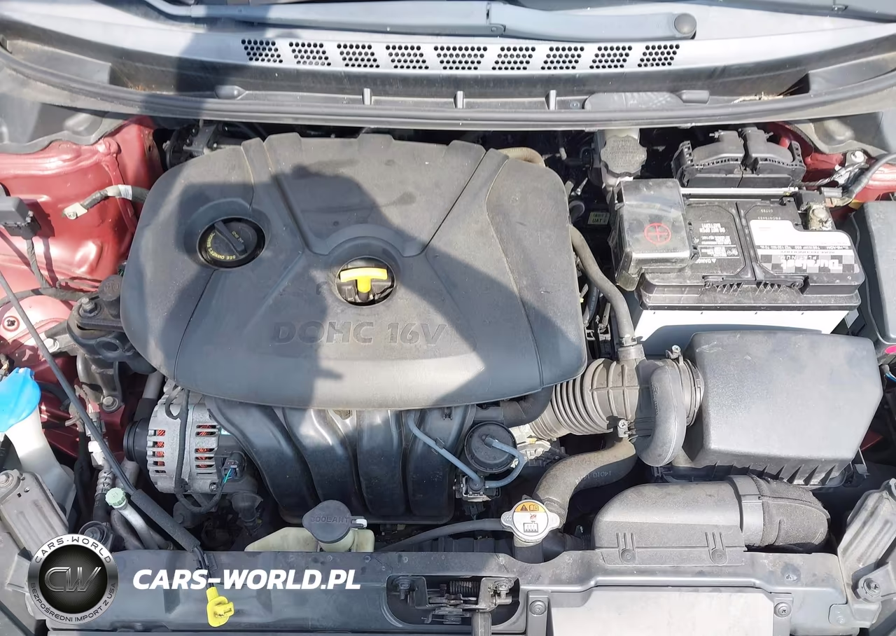 2014 Hyundai Elantra Se VIN:5NPDH4AEXEH543832 - 10