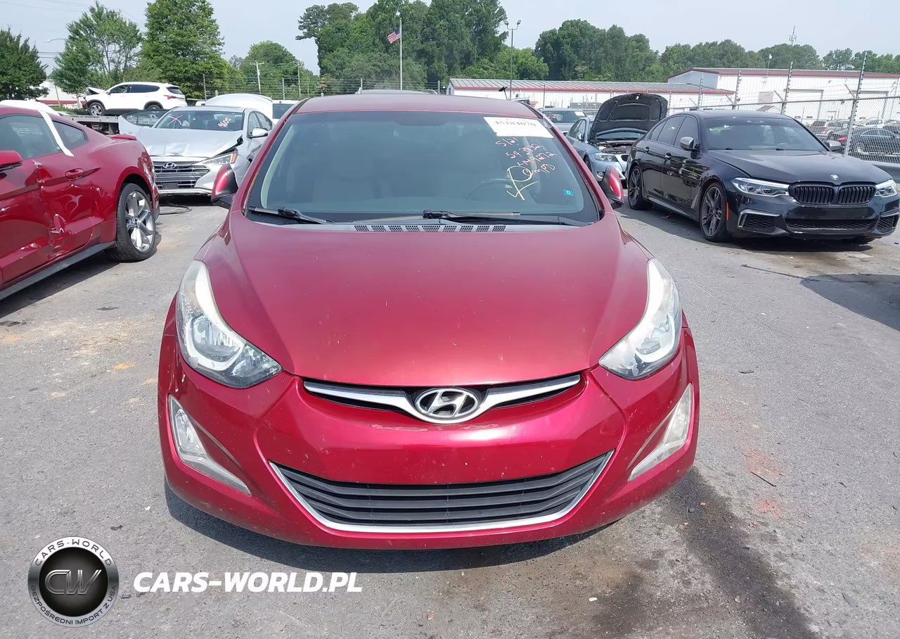 2014 Hyundai Elantra Se VIN:5NPDH4AEXEH543832 - 12