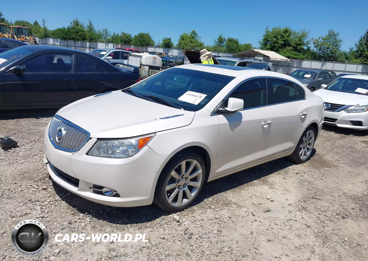 2010 Buick Lacrosse Cxs VIN:1G4GE5EV1AF179063 - 2
