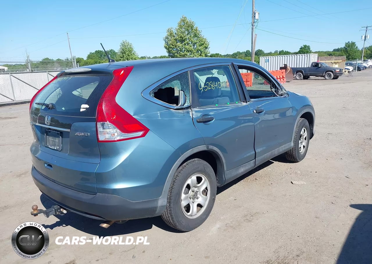 2013 Honda Cr-V Lx VIN:5J6RM4H31DL047554 - 4