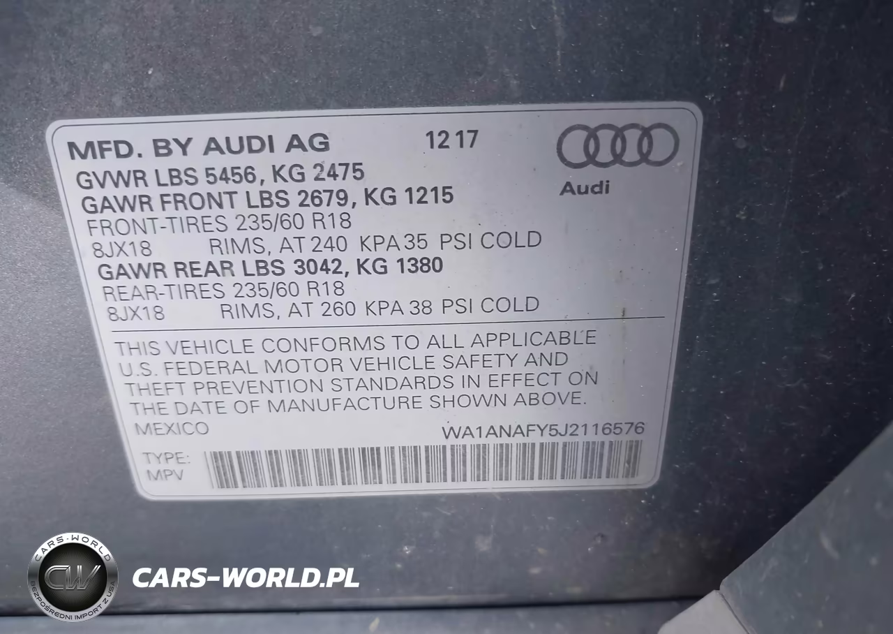 2018 Audi Q5 2.0T Premium-2.0T Tech Premium VIN:WA1ANAFY5J2116576 - 9