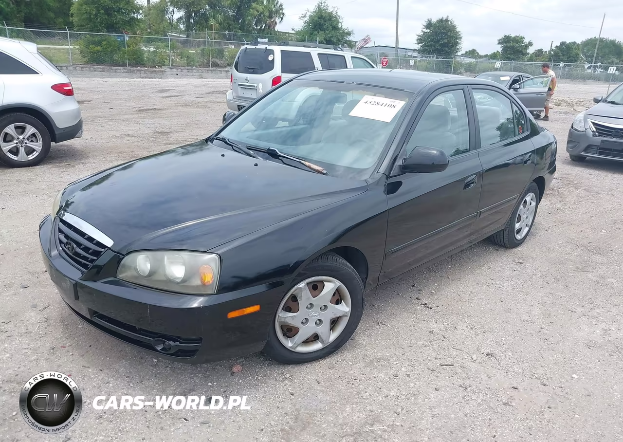 2004 Hyundai Elantra Gls-Gt VIN:KMHDN46D34U755545 - 2