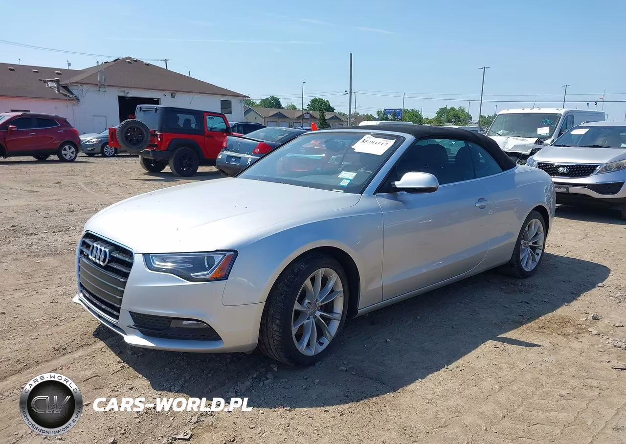 2013 Audi A5 2.0T Premium VIN:WAULFAFH7DN015938 - 2