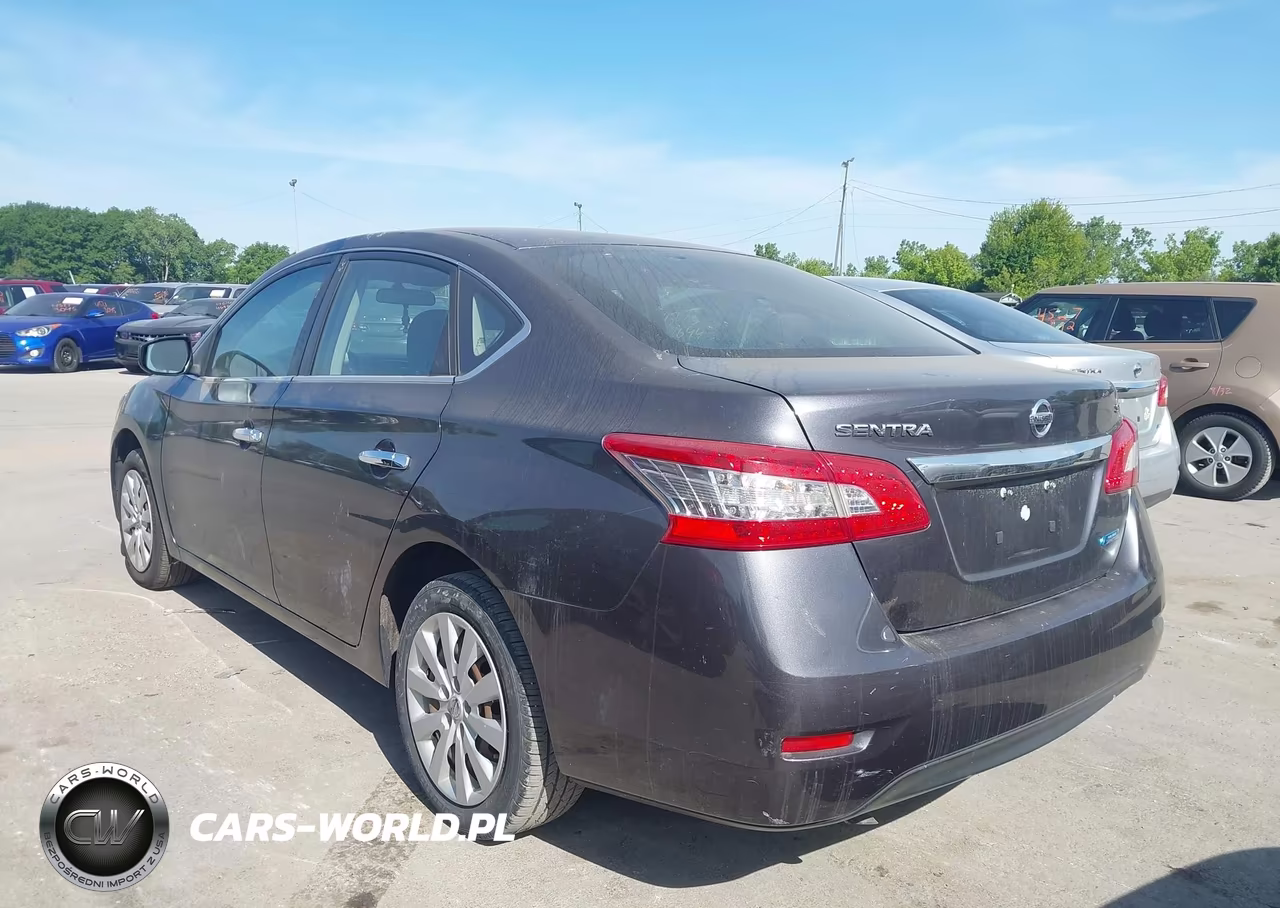 2014 Nissan Sentra Sv VIN:3N1AB7AP4EL670621 - 3
