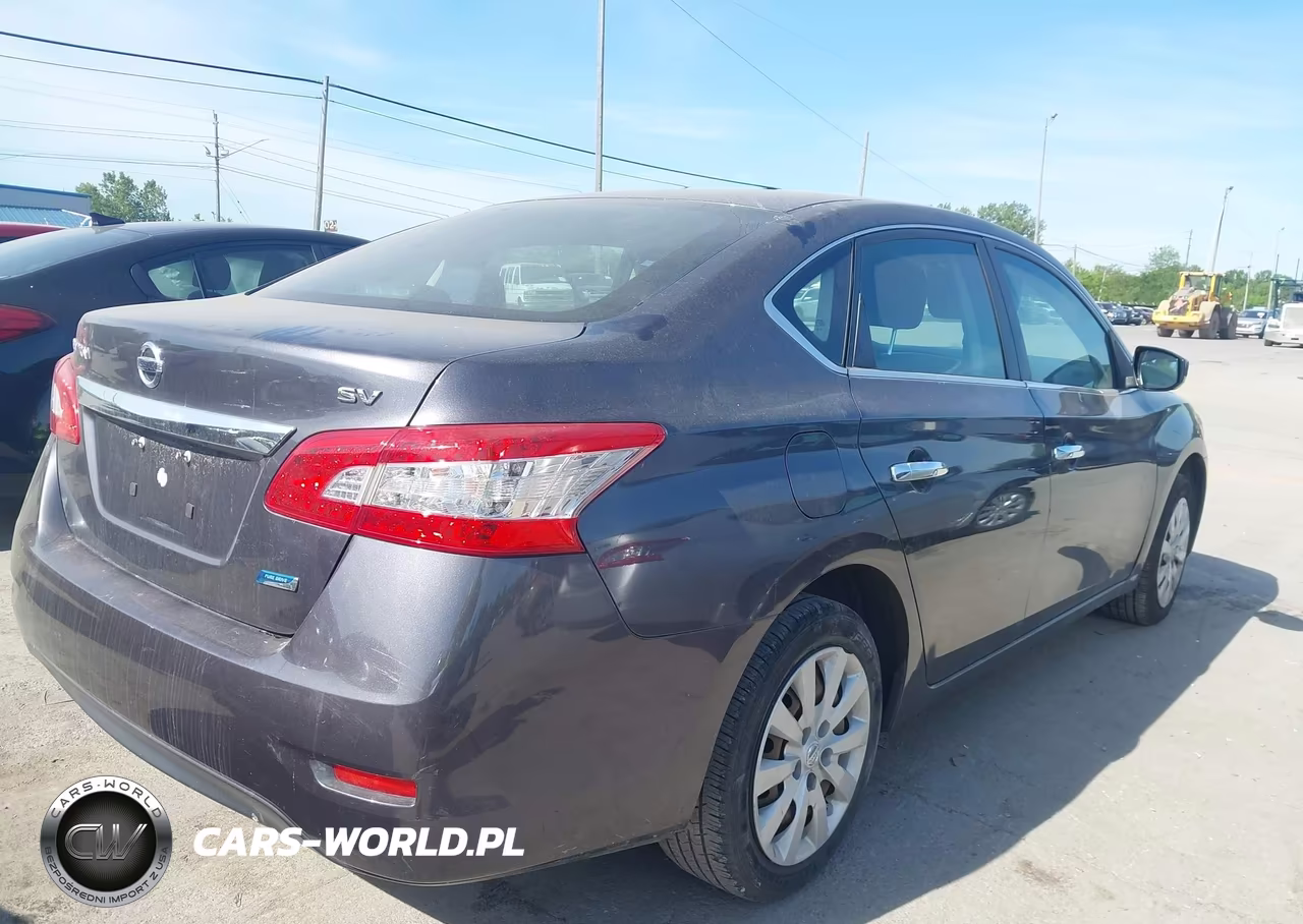 2014 Nissan Sentra Sv VIN:3N1AB7AP4EL670621 - 4