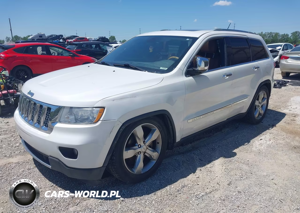 2012 Jeep Grand Cherokee Overland VIN:1C4RJFCG2CC104721 - 2