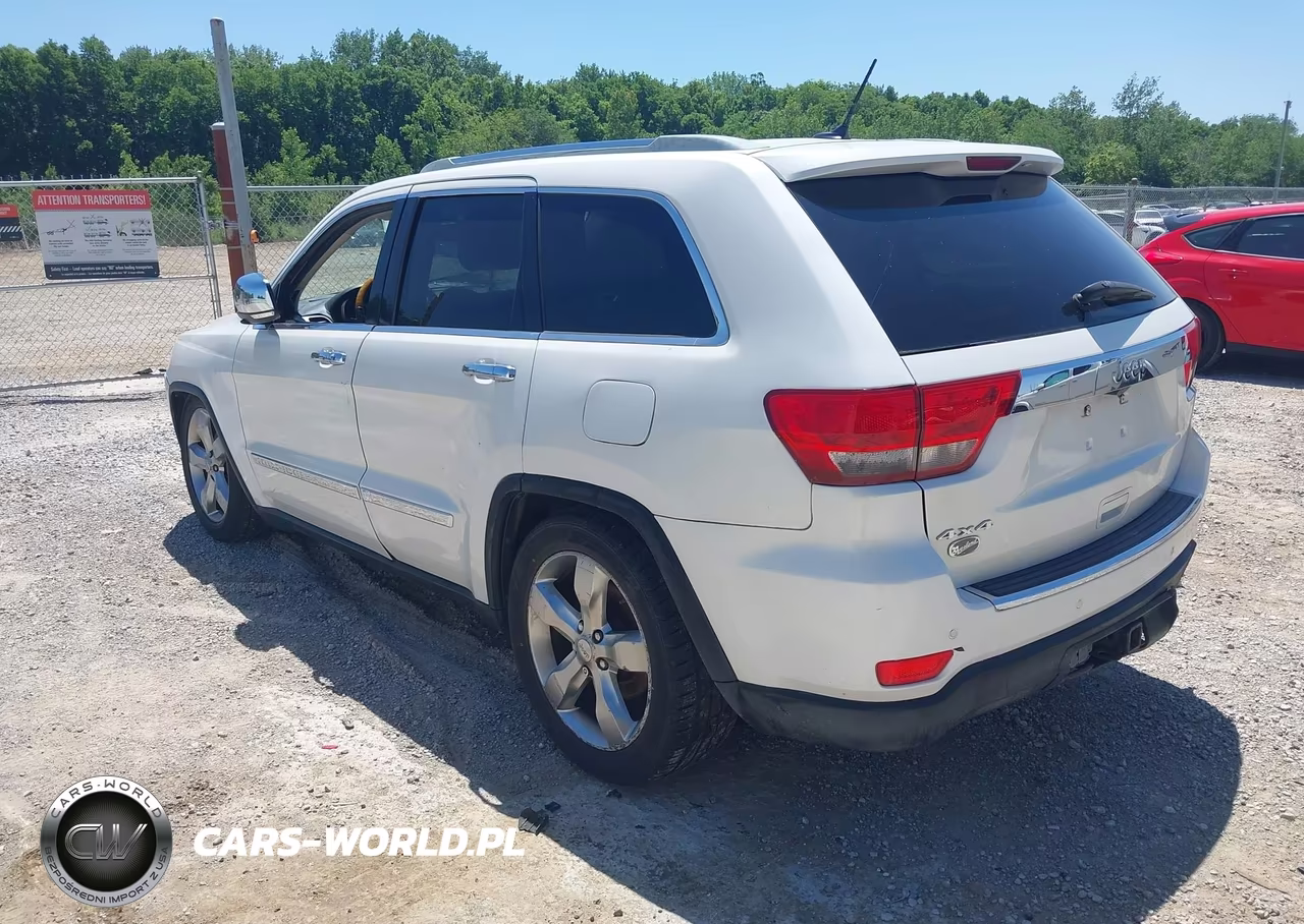 2012 Jeep Grand Cherokee Overland VIN:1C4RJFCG2CC104721 - 3