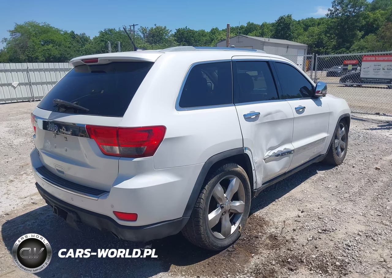 2012 Jeep Grand Cherokee Overland VIN:1C4RJFCG2CC104721 - 4