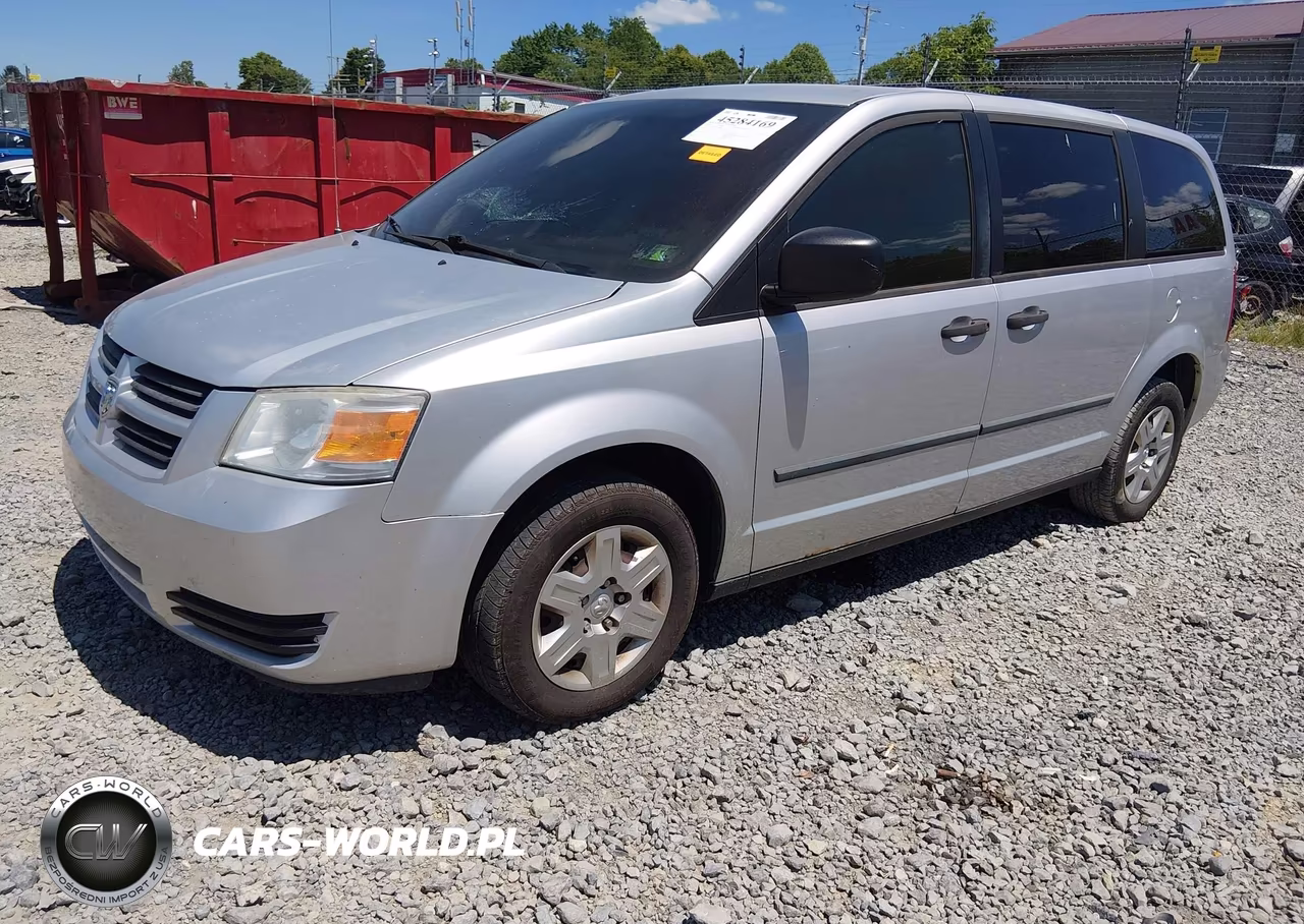 2008 Dodge Grand Caravan Se VIN:1D8HN44H28B124817 - 2