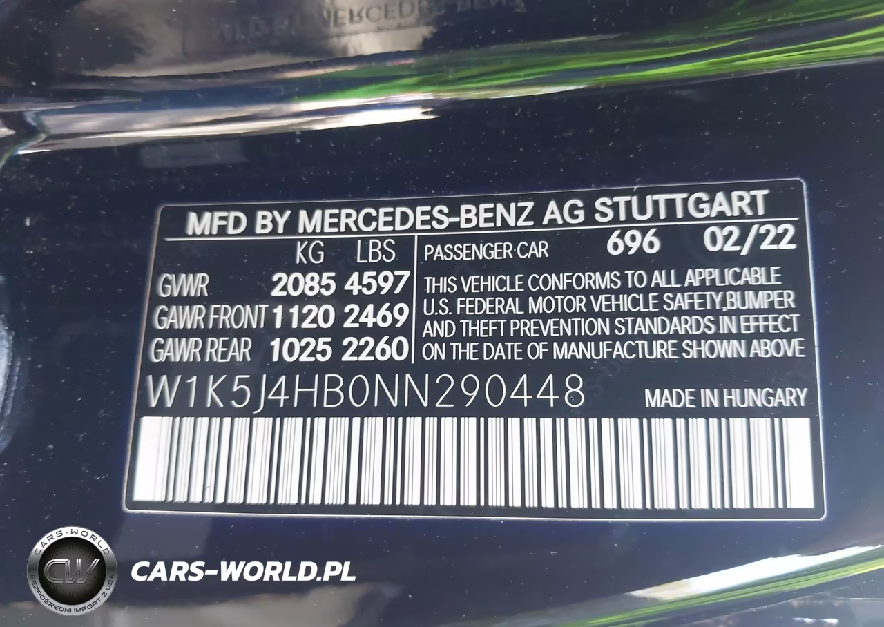 2022 Mercedes-Benz Cla 250 Coupe 4Matic VIN:W1K5J4HB0NN290448 - 9
