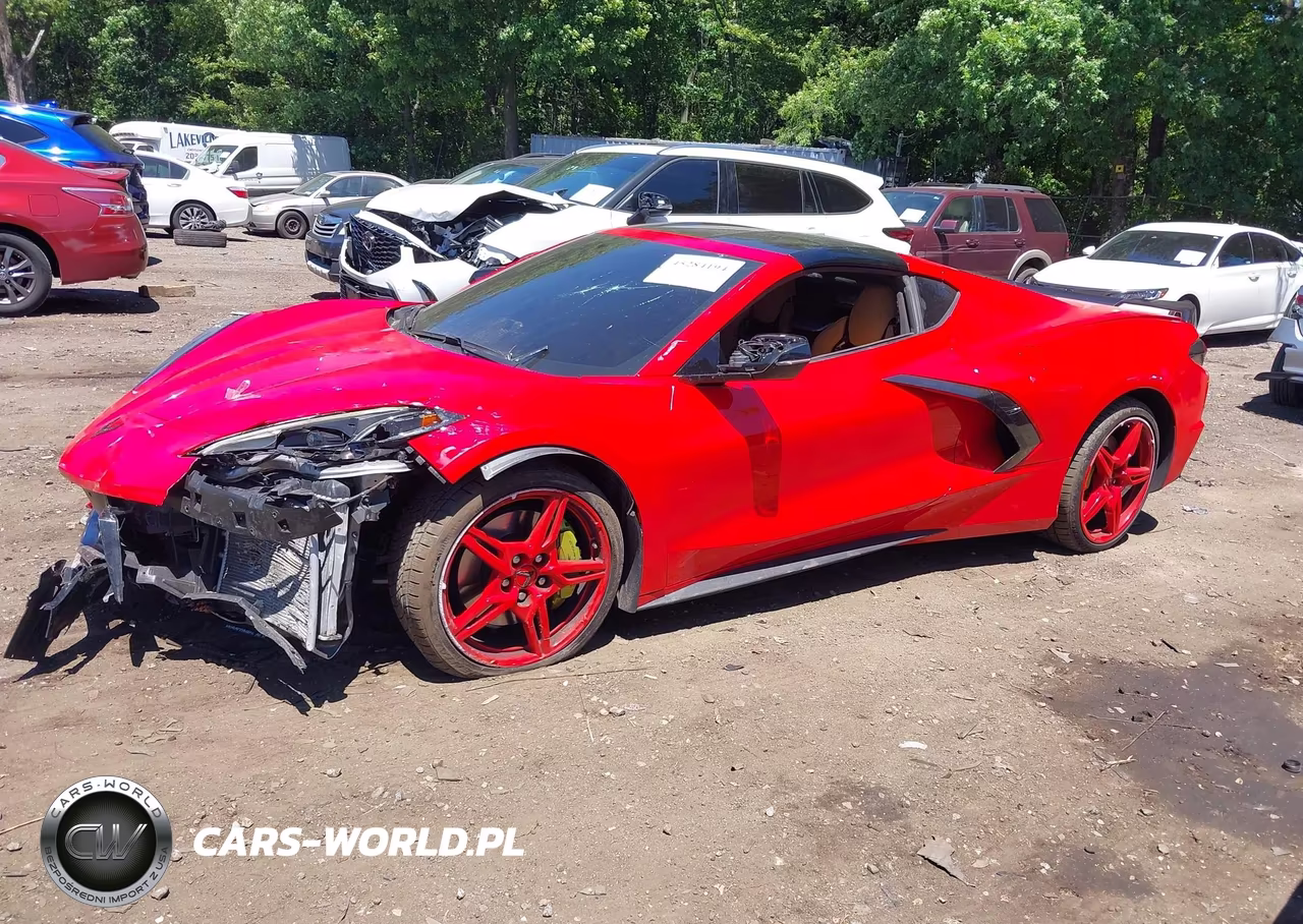 2021 Chevrolet Corvette Stingray Rwd 3Lt VIN:1G1YC2D45M5108635 - 14