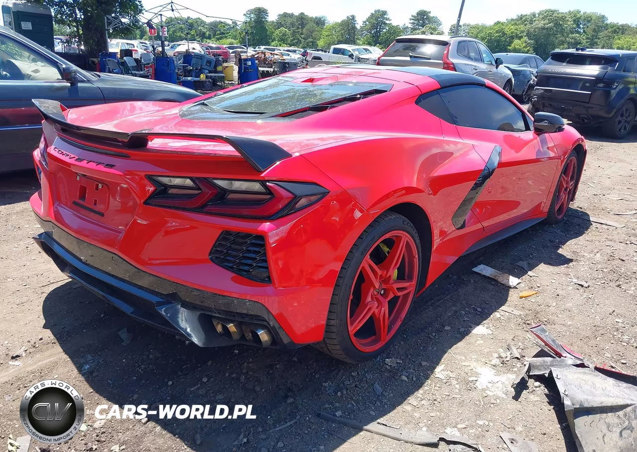 2021 Chevrolet Corvette Stingray Rwd 3Lt VIN:1G1YC2D45M5108635 - 4