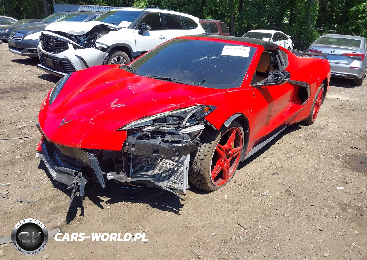 2021 Chevrolet Corvette Stingray Rwd 3Lt VIN:1G1YC2D45M5108635 - 6