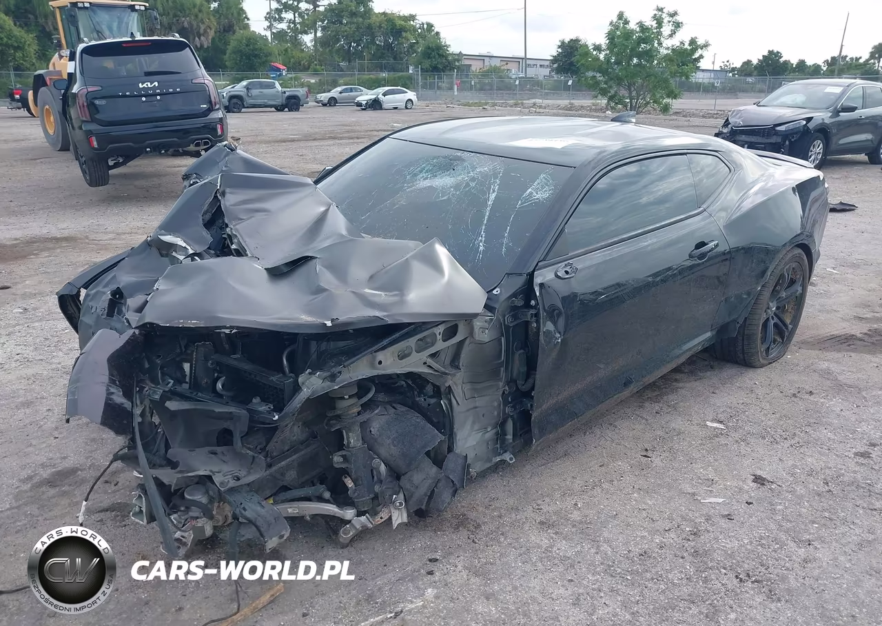 2021 Chevrolet Camaro Rwd Lt1 VIN:1G1FF1R77M0138373 - 2