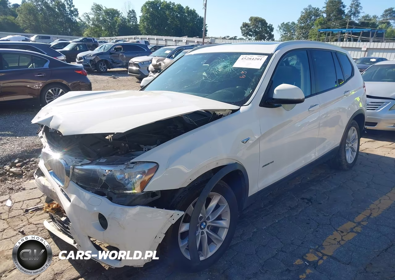 2017 BMW X3 Sdrive28I VIN:5UXWZ7C39H0X41398 - 2