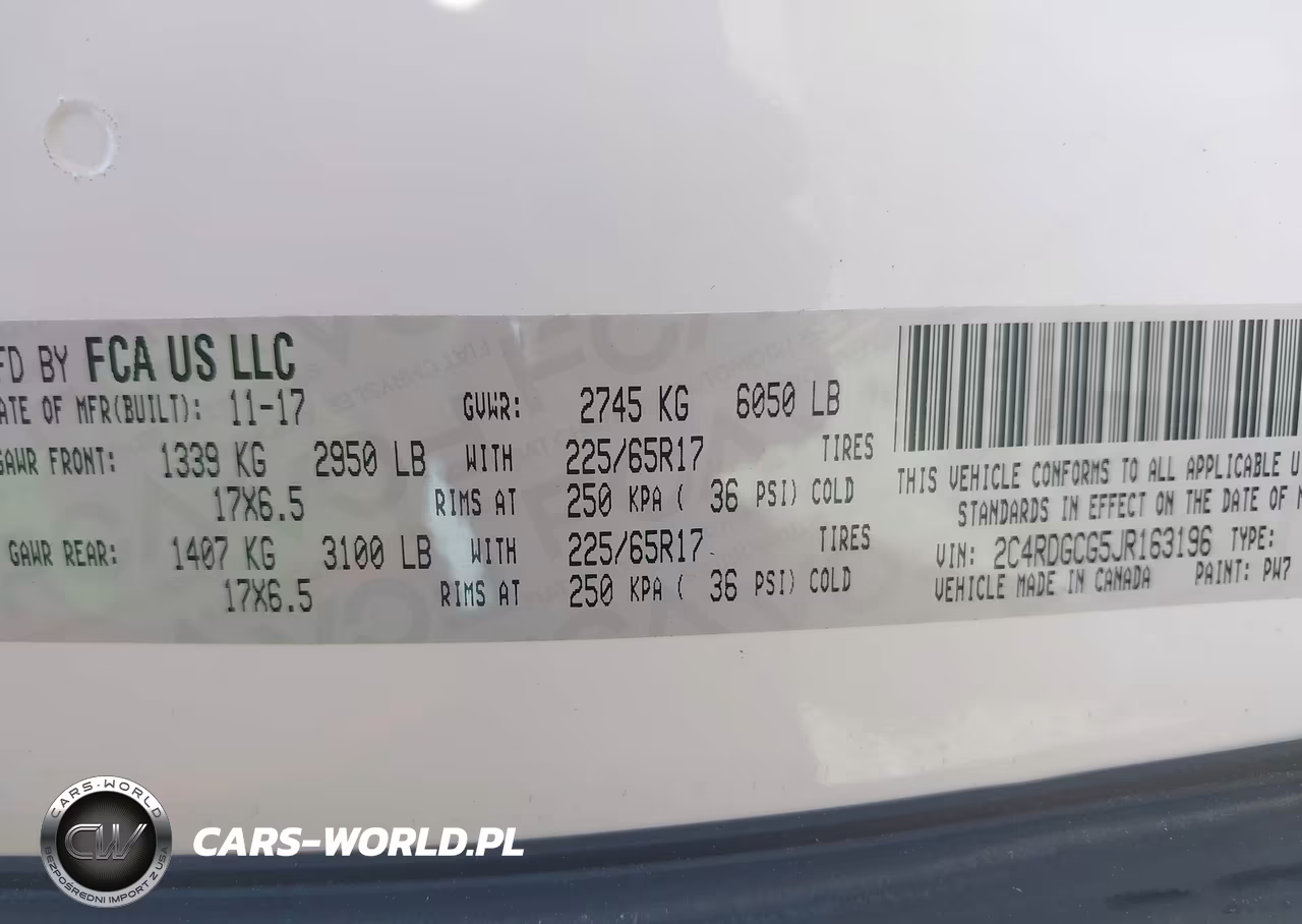 2018 Dodge Grand Caravan Sxt VIN:2C4RDGCG5JR163196 - 9