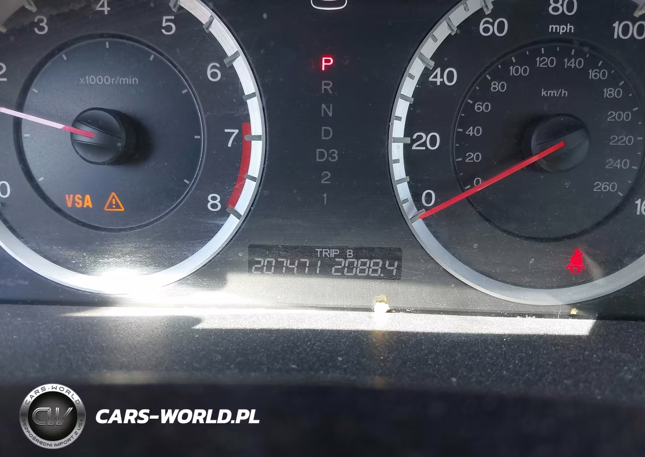 2008 Honda Accord 2.4 Lx VIN:1HGCP263X8A071624 - 7