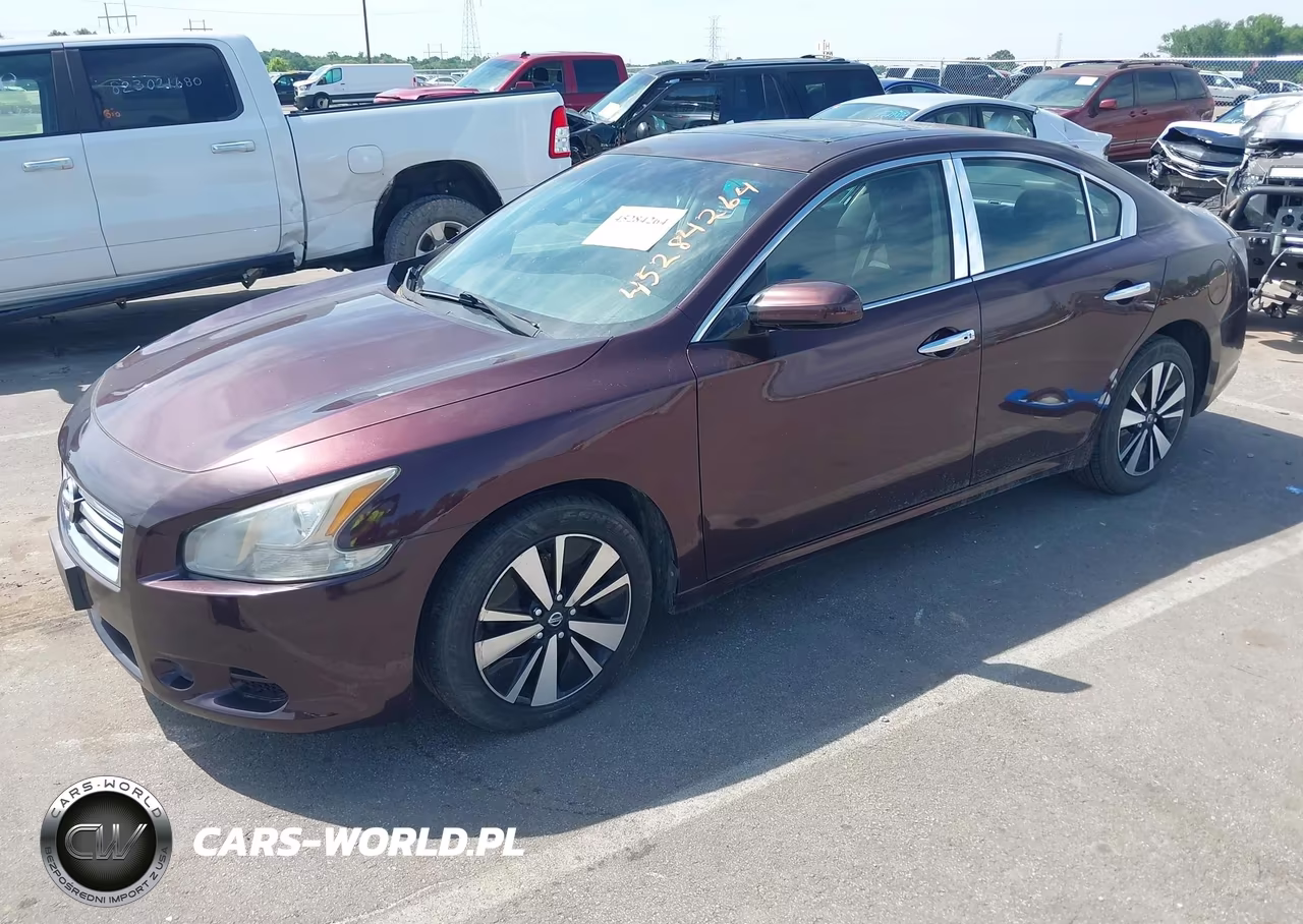 2014 Nissan Maxima 3.5 S VIN:1N4AA5AP2EC444292 - 2