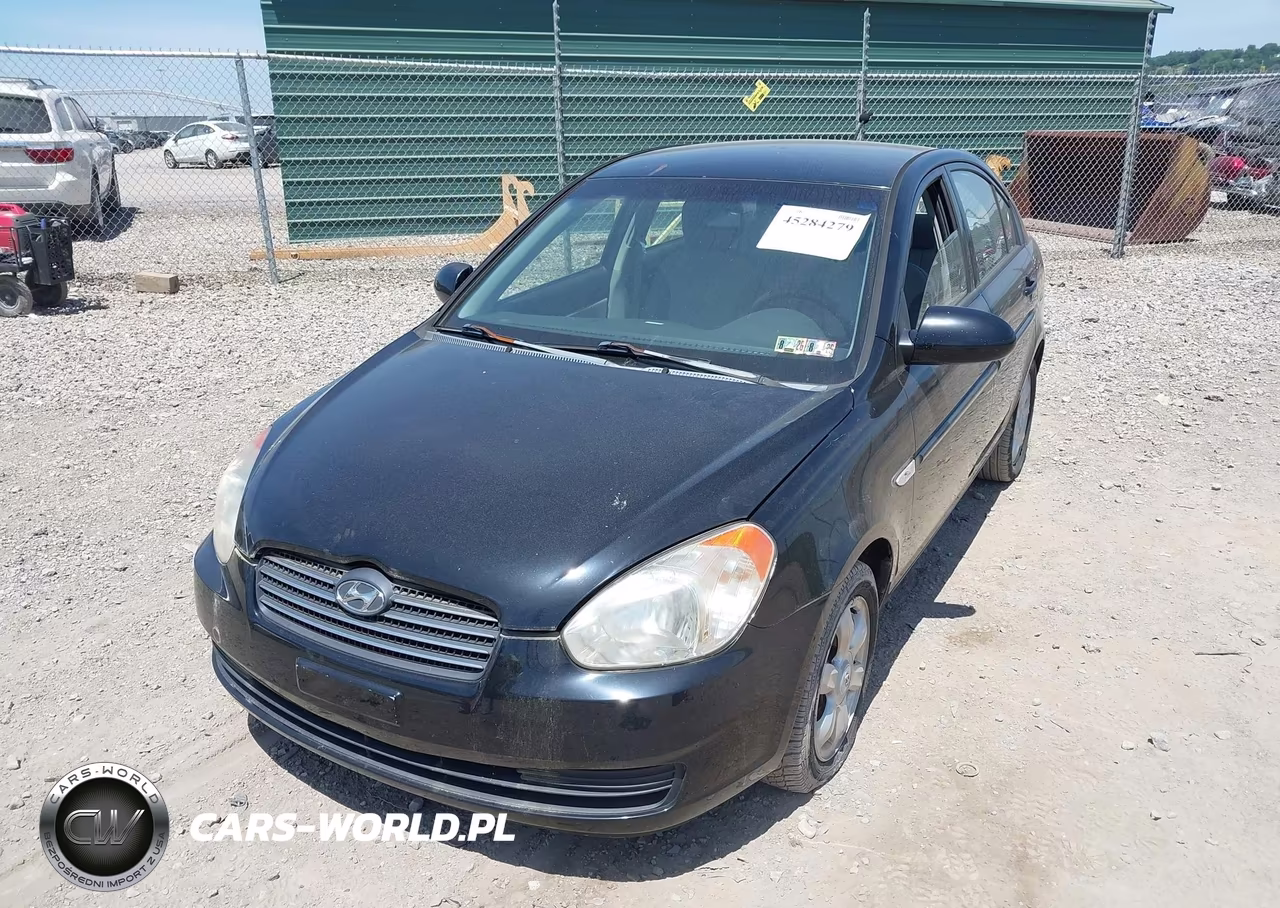 2007 Hyundai Accent Gls VIN:KMHCN46CX7U144192 - 2