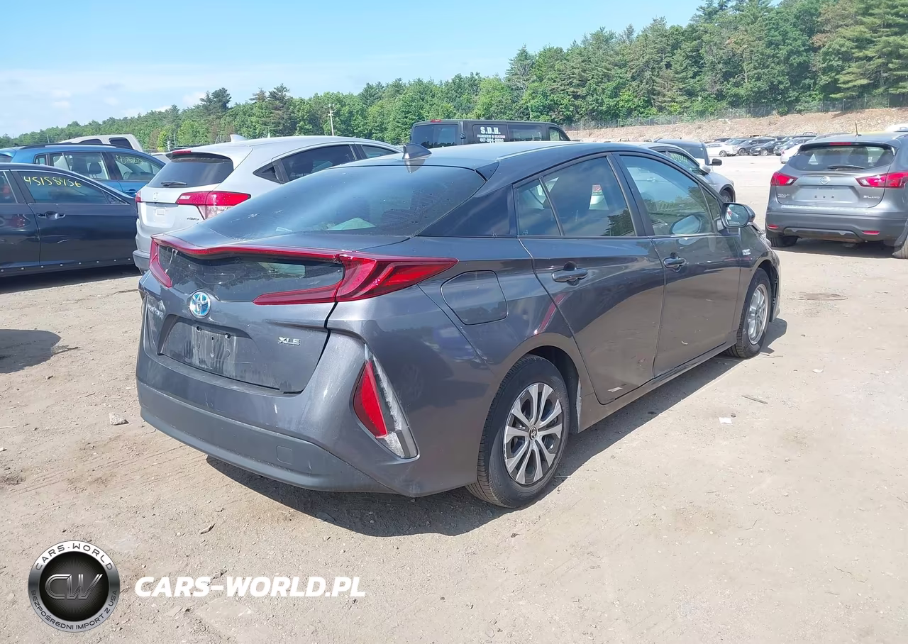 2021 Toyota Prius Prime Xle VIN:JTDKAMFP3M3173257 - 4