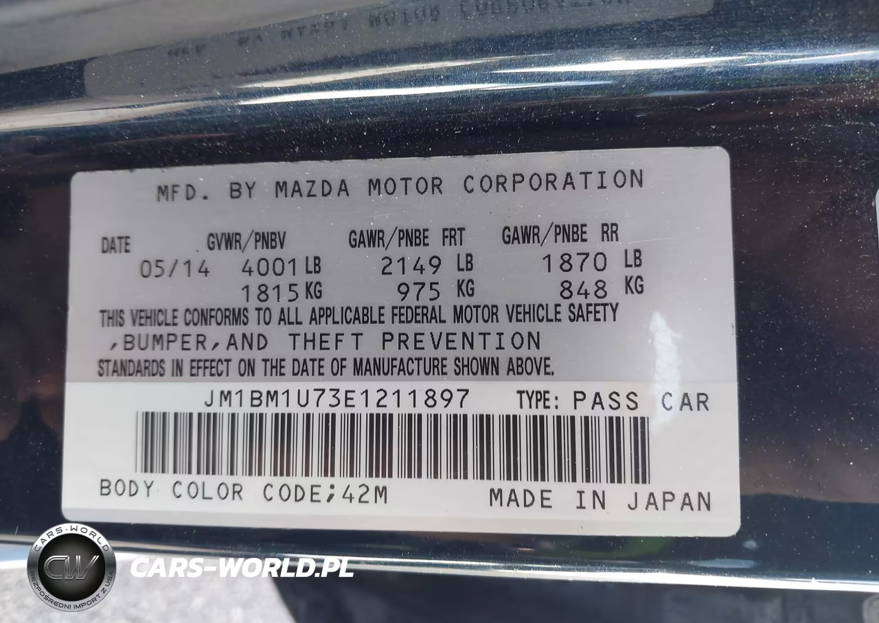 2014 Mazda Mazda3 I Sport VIN:JM1BM1U73E1211897 - 9