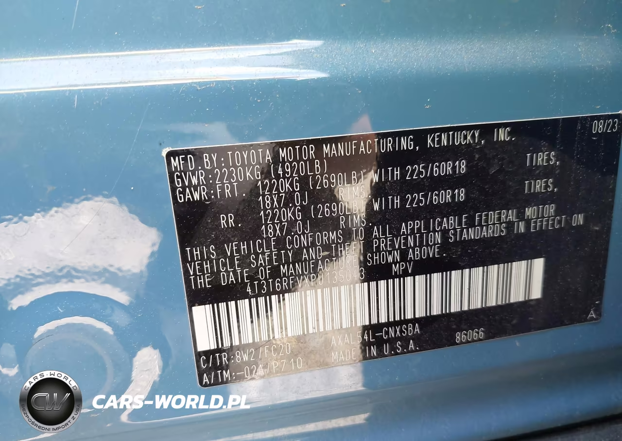 2023 Toyota Rav4 Hybrid Se VIN:4T3T6RFVXPU135043 - 9