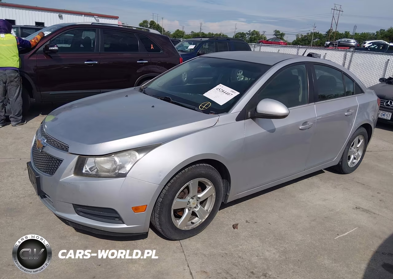 2012 Chevrolet Cruze 1Lt VIN:1G1PF5SC7C7126006 - 2