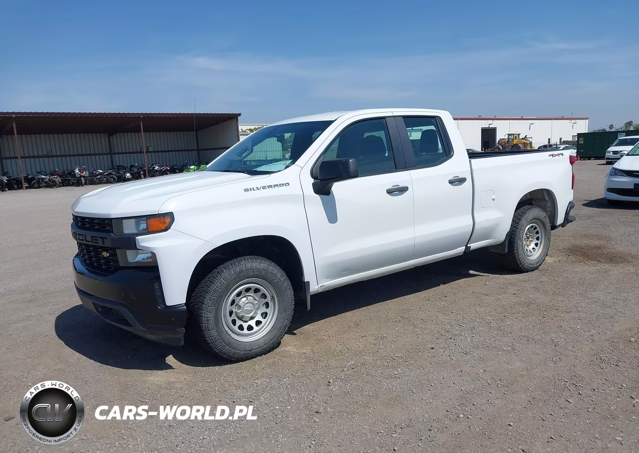 2020 Chevrolet Silverado 1500 4Wd Standard Bed Wt VIN:1GCRYAEF9LZ315916 - 2