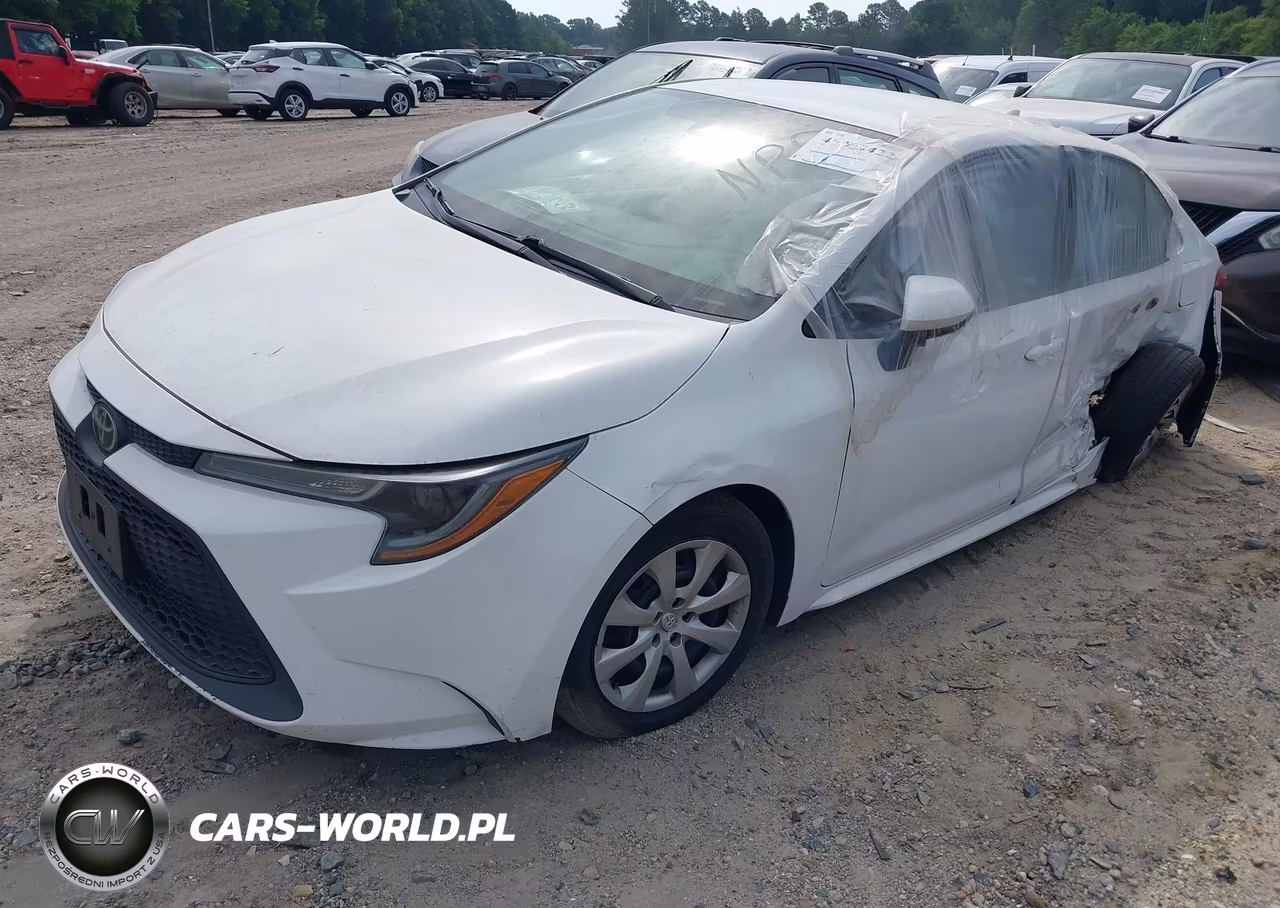 2020 Toyota Corolla Le VIN:5YFEPRAE6LP105555 - 2