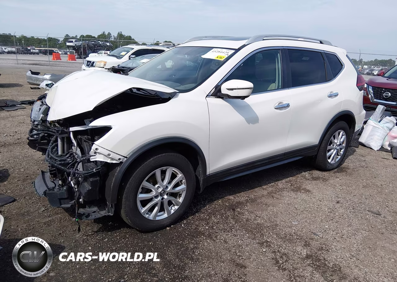 2017 Nissan Rogue Sv VIN:5N1AT2MVXHC769625 - 2