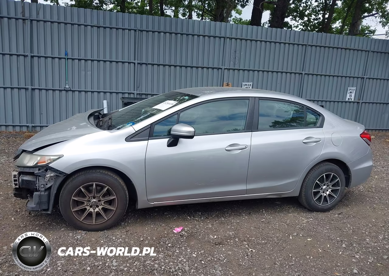 2014 Honda Civic Lx VIN:19XFB2F59EE254727 - 15