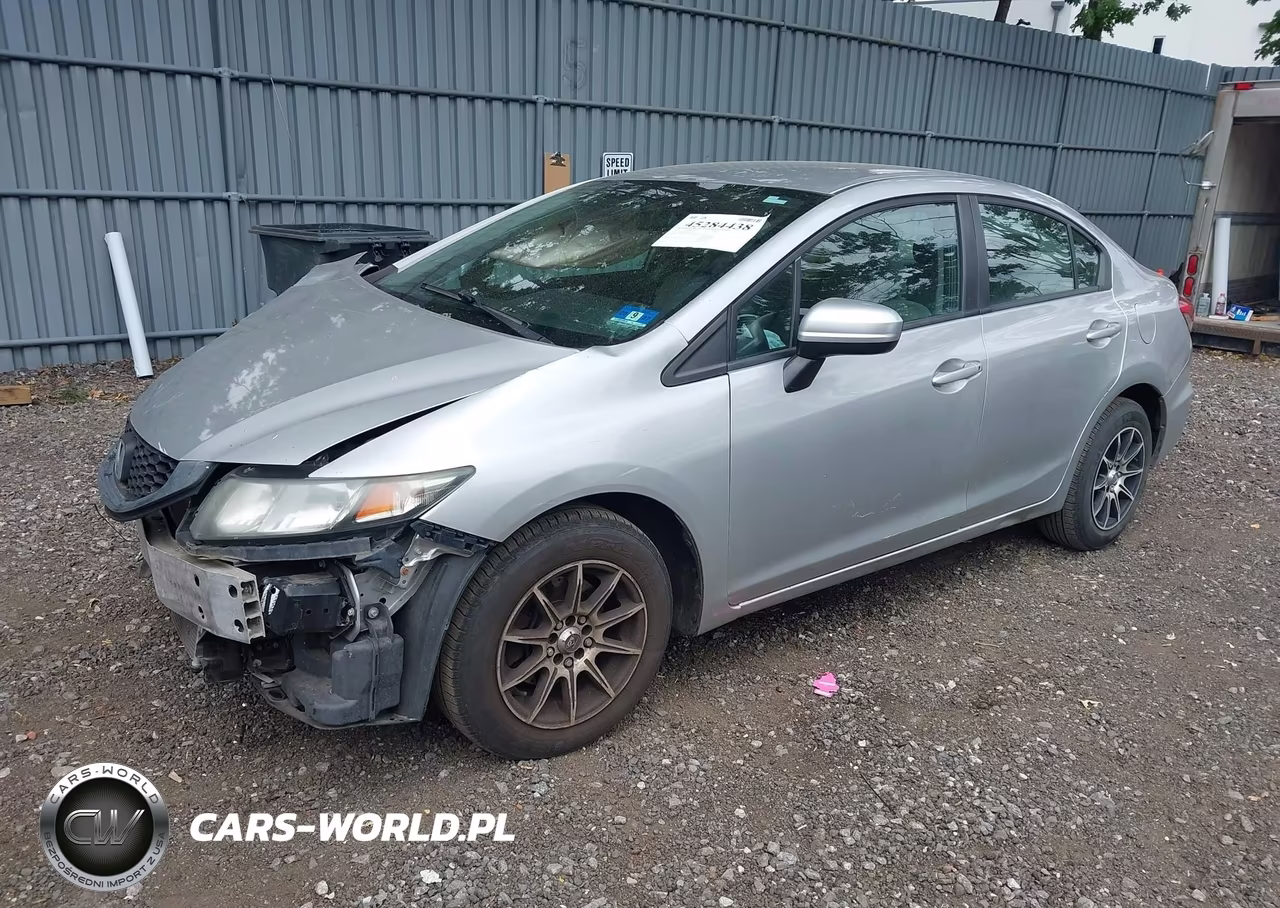 2014 Honda Civic Lx VIN:19XFB2F59EE254727 - 2