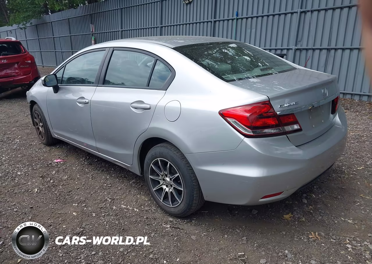 2014 Honda Civic Lx VIN:19XFB2F59EE254727 - 3