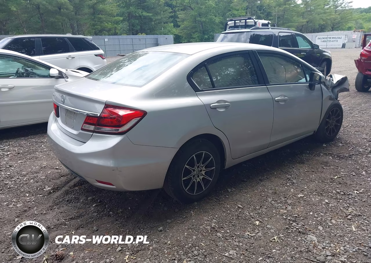 2014 Honda Civic Lx VIN:19XFB2F59EE254727 - 4