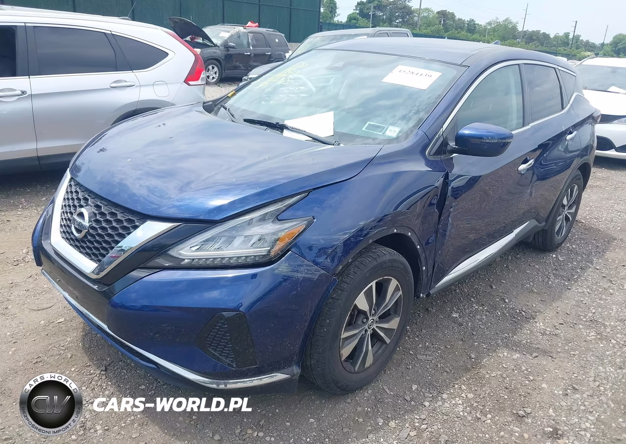 2020 Nissan Murano S Intelligent Awd VIN:5N1AZ2AS1LN121385 - 2