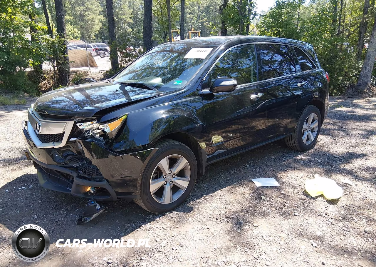 2012 Acura Mdx Technology Package VIN:2HNYD2H42CH533181 - 2