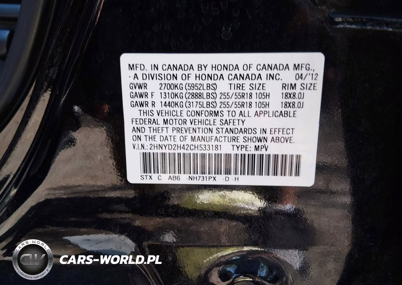 2012 Acura Mdx Technology Package VIN:2HNYD2H42CH533181 - 9