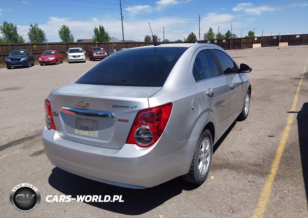 2013 Chevrolet Sonic Lt Manual VIN:1G1JD5SB3D4118927 - 4