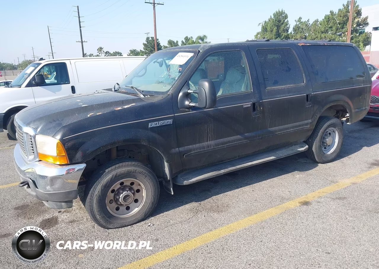 2000 Ford Excursion Xlt VIN:1FMNU41S7YED60667 - 2